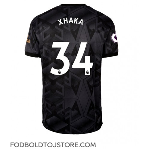 Arsenal Granit Xhaka #34 Udebanetrøje 2022-23 Kortærmet